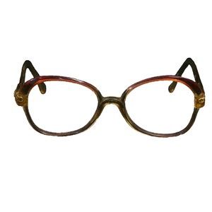 Vintage American Optical Made In West Germany Honey Peach Continental Frames